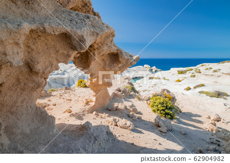 Amazing landscape of Milos island, Greece 62904982