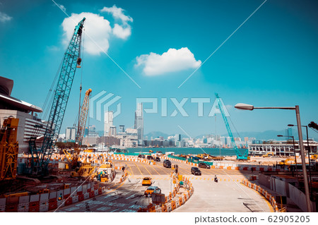 Industrial cityscape. Hong Kong 62905205