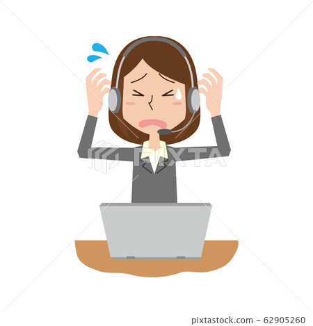 Call center tele appointment inquiry woman impatient 62905260