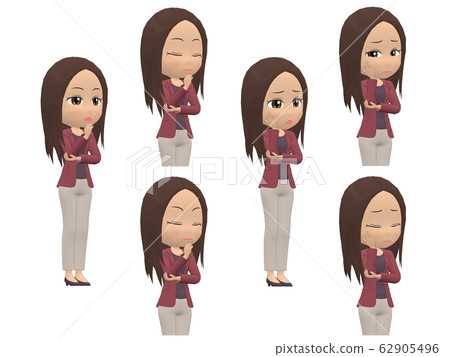 [困擾]黑人婦女休閒直斜 62905496