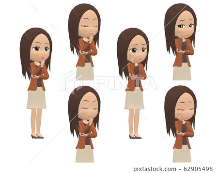 [困擾]黑人婦女休閒直斜 62905498