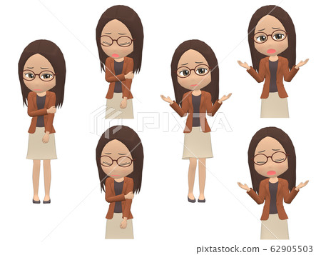 [麻煩A]黑人婦女休閒直前視圖 62905503