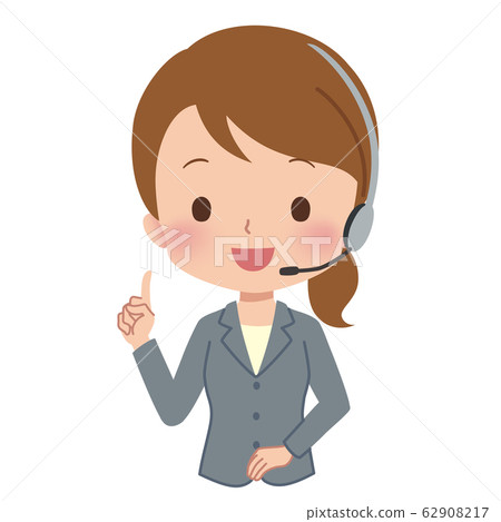 女商人操作員例證 女商人操作員例證 62908217