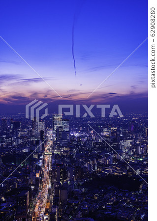 東京城市景觀澀谷區/夜景 東京城市景觀澀谷區/夜景 62908280