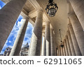 View through the colonnades at St. Peter's Square 62911065