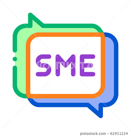 Sme In Talking Quote Frames Icon Thin Line Vector-插圖素材 [62911224] - PIXTA圖庫