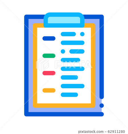 Statistician Report Tablet Icon Thin Line Vector Statistician Report Tablet Icon Thin Line Vector 62911280