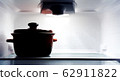 Saucepan into refrigerator 62911822