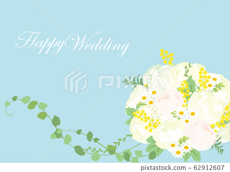 Wedding Bouquet Message Card Wedding Bouquet Message Card 62912607