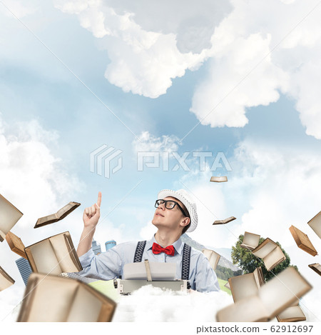 Creative inspiration of young writer. Creative inspiration of young writer. 62912697