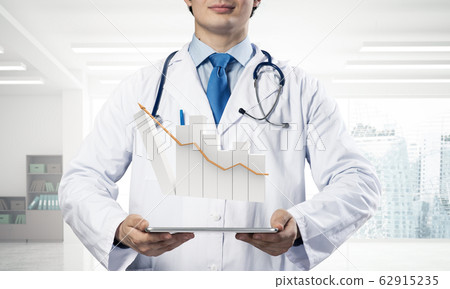Conceptual image of analytical doctor Conceptual image of analytical doctor 62915235