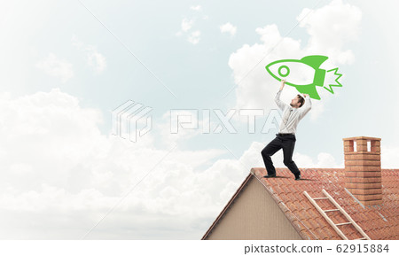 Successful businessman and development 62915884