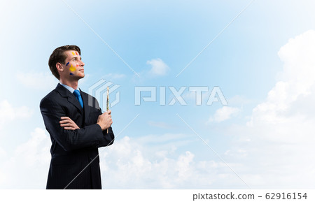 Inspiration of young creative businessman Inspiration of young creative businessman 62916154