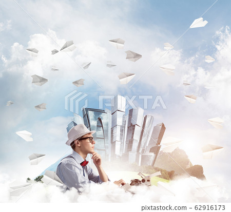 Creative inspiration of young writer. Creative inspiration of young writer. 62916173