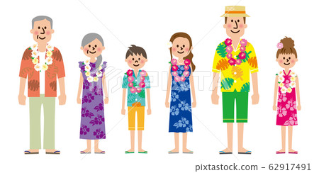 Three generations family vector 62917491