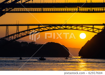 西海大橋的黎明 62917684