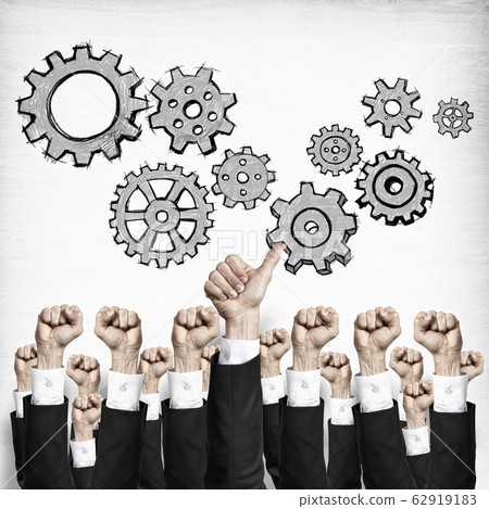 Business and teamwork concept Business and teamwork concept 62919183