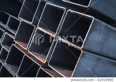 Stacked rolled metal products, steel pipes Stacked rolled metal products, steel pipes 62919986
