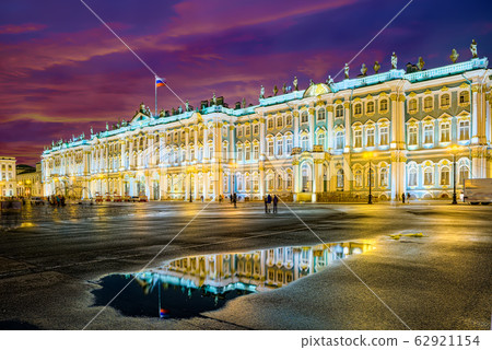 Winter Palace and Hermitage Museum. Saint Winter Palace and Hermitage Museum. Saint 62921154