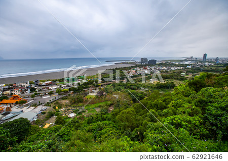臺灣宜蘭頭城海岸風光Taiwan Yilan Head City Coastal Scenery 62921646