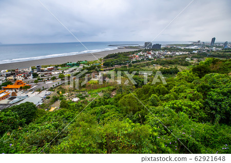 臺灣宜蘭頭城海岸風光Taiwan Yilan Head City Coastal Scenery 62921648