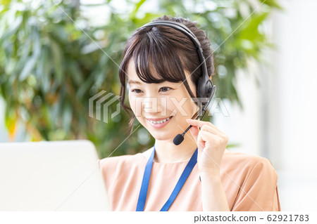 女人商務耳機 62921783