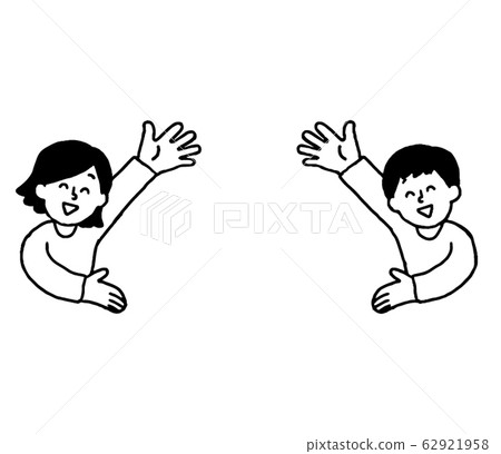 兩個男人和女人尊敬的東西（簡單） 62921958