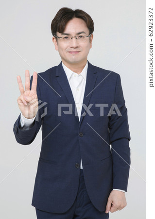 Portrait of young woman and man, part timer and owner 243 62923372