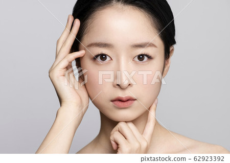 Skin, beauty, ponytail 62923392