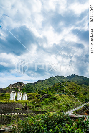 臺灣臺北九份自然景觀Taiwan Taipei Jiufen Natural Landscape 62923544