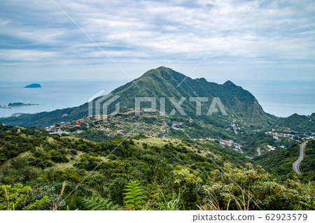 臺灣臺北九份自然景觀Taiwan Taipei Jiufen Natural Landscape 62923579