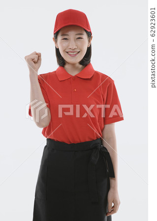 Portrait of young woman and man, part timer and owner 105 Portrait of young woman and man, part timer and owner 105 62923601
