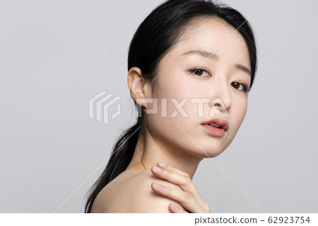 皮膚，美容，馬尾辮 62923754