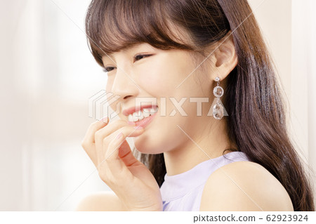 美麗，女人，窗簾 62923924