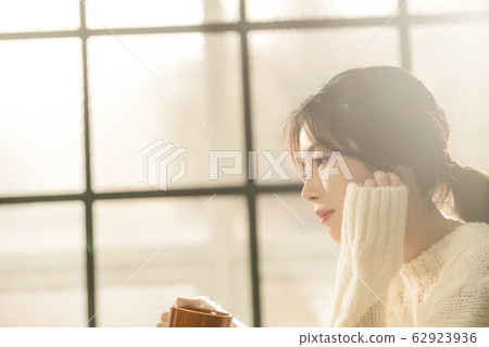 女人，咖啡，下午茶時間 62923936