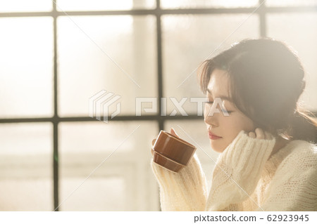 女人，咖啡，下午茶時間 62923945