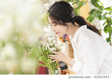 植物，動畫，女人 62923953