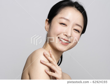 皮膚，美容，馬尾辮 62924193