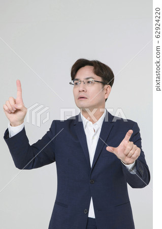 Portrait of young woman and man, part timer and owner 242 62924220