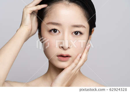 皮膚，美容，馬尾辮 62924328