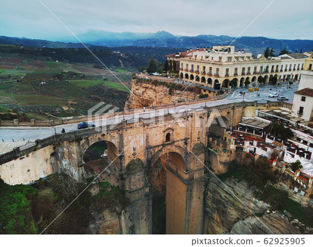 Aerial photo Ronda cityscape, Malaga 62925905