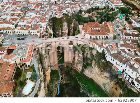 Aerial photography Ronda cityscape Aerial photography Ronda cityscape 62925907