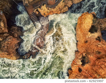 View from above of Ponta da Piedade headland 62925997