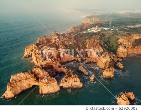 Aerial view of Ponta da Piedade headland Aerial view of Ponta da Piedade headland 62926002