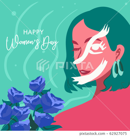 International Women's Day, Illustration of Happy International Women's Day, Illustration of Happy 62927075