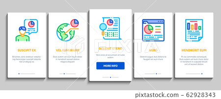Statistician Assistant Onboarding Elements Icons Set Vector Statistician Assistant Onboarding Elements Icons Set Vector 62928343