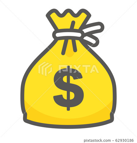 Bag with money dollars stock image. Image of model, stamp - 2699409