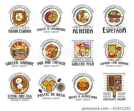 Traditional Portuguese food, Portugal meals 62931291