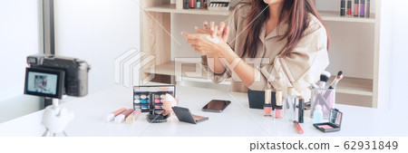 beautiful asian woman professional beauty vlog or beautiful asian woman professional beauty vlog or 62931849