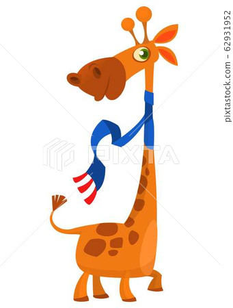 Cute cartoon giraffe character. Cute cartoon giraffe character. 62931952